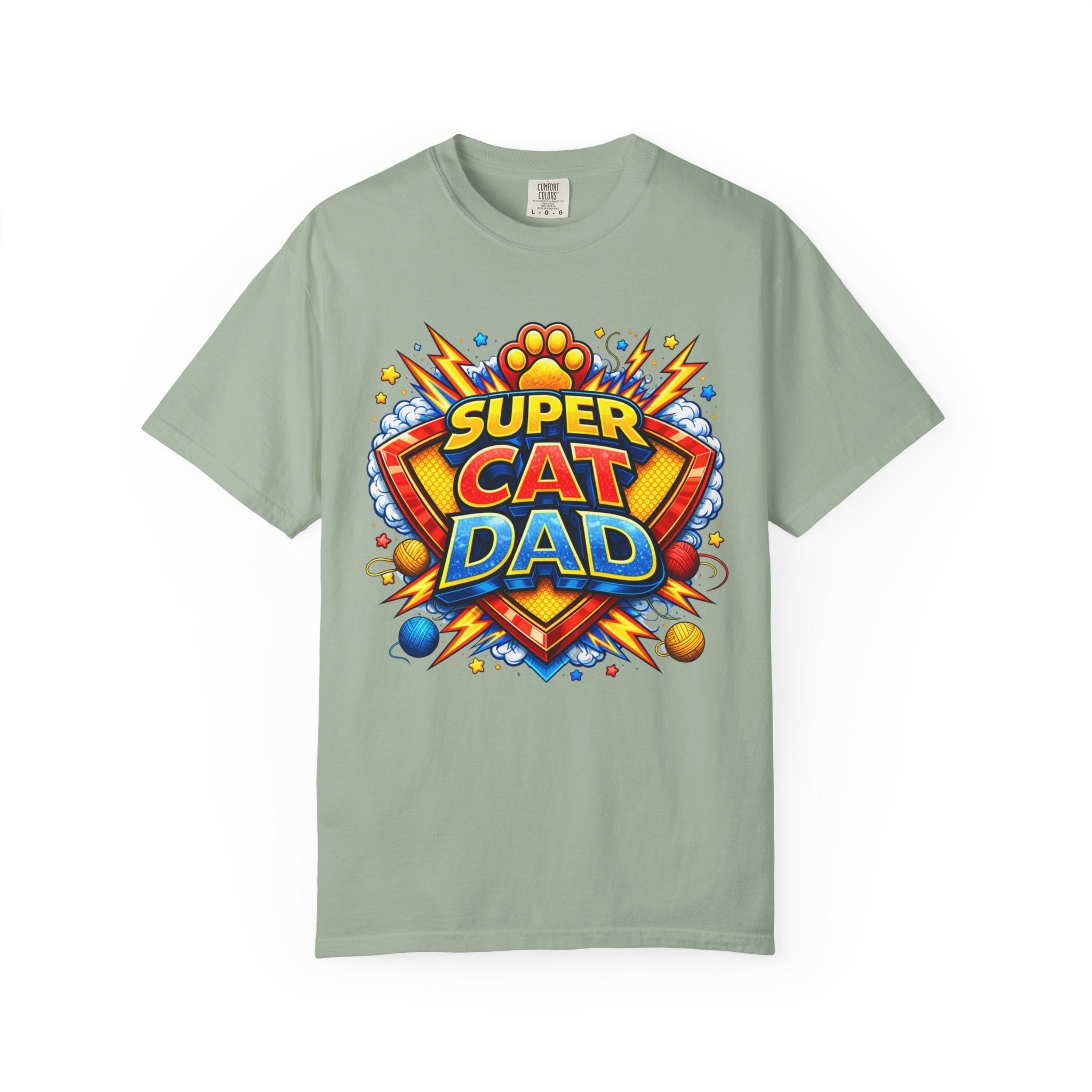 Comfort Colors® Unisex Super Cat Dad T-Shirt