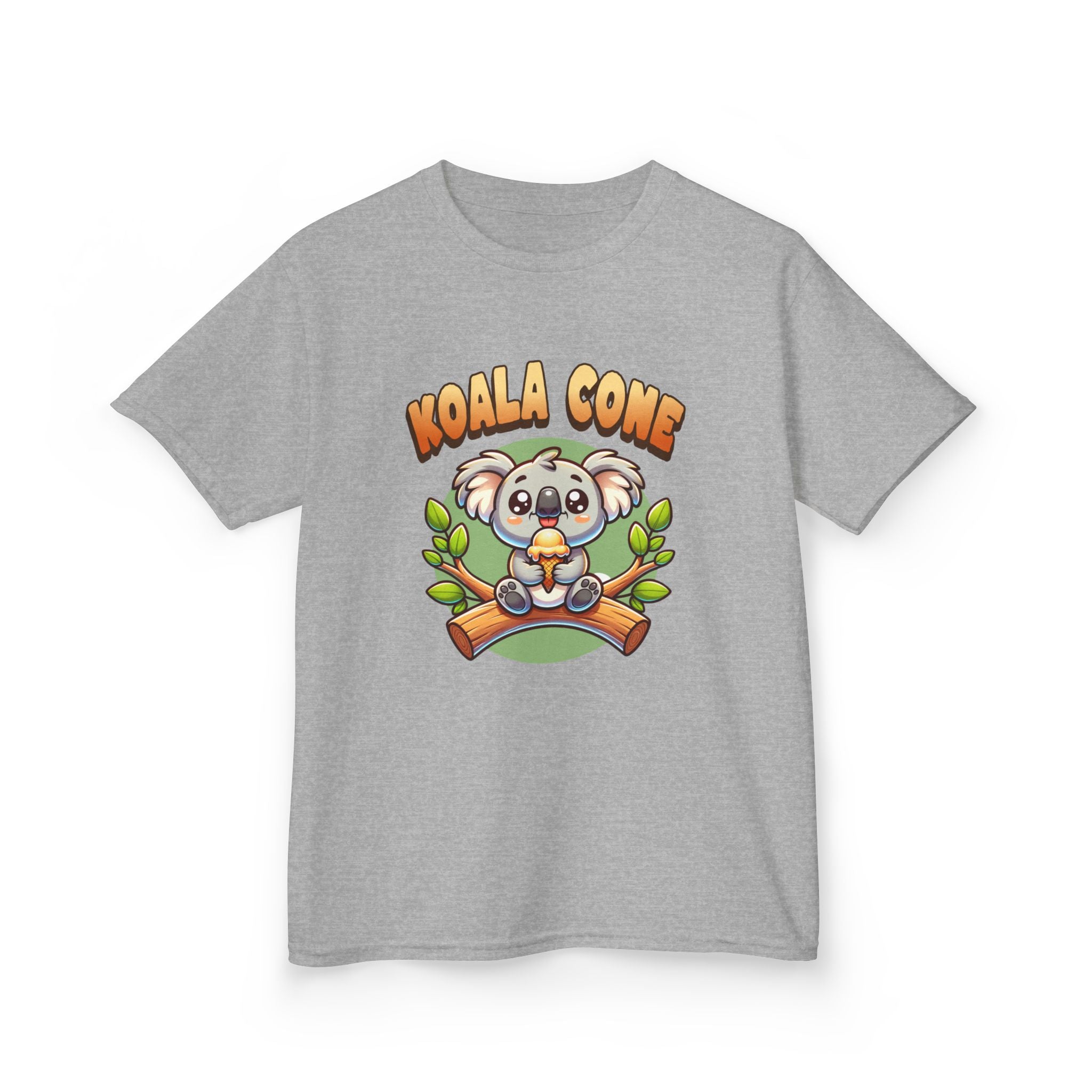 Girl's Cute 'Koala Cone' Cartoon Koala Tee T-Shirt