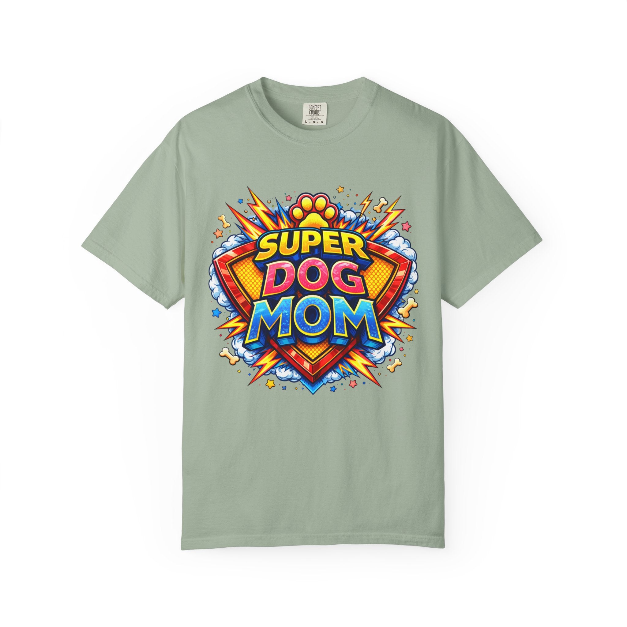 Comfort Colors® Unisex Super Dog Mom T-Shirt