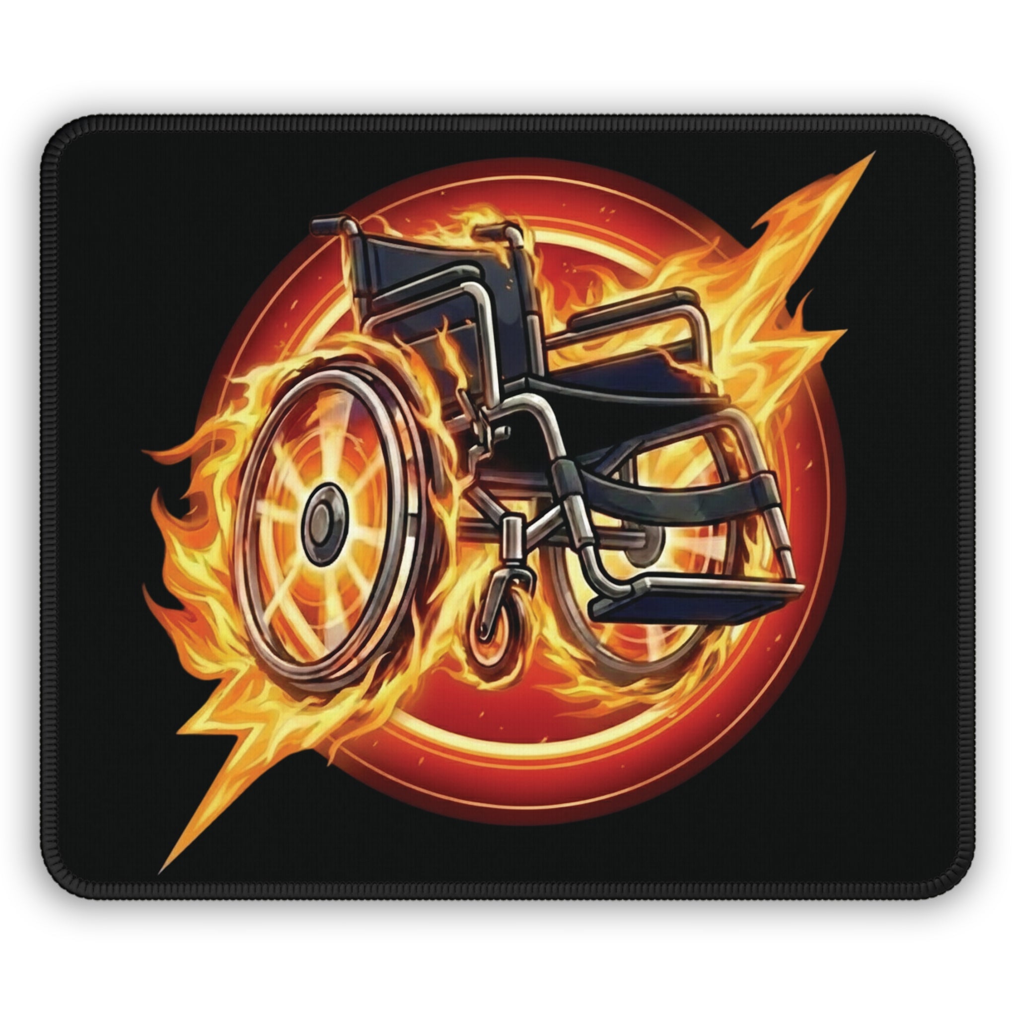 Gaming Mouse Pad Wheelchair Superpower