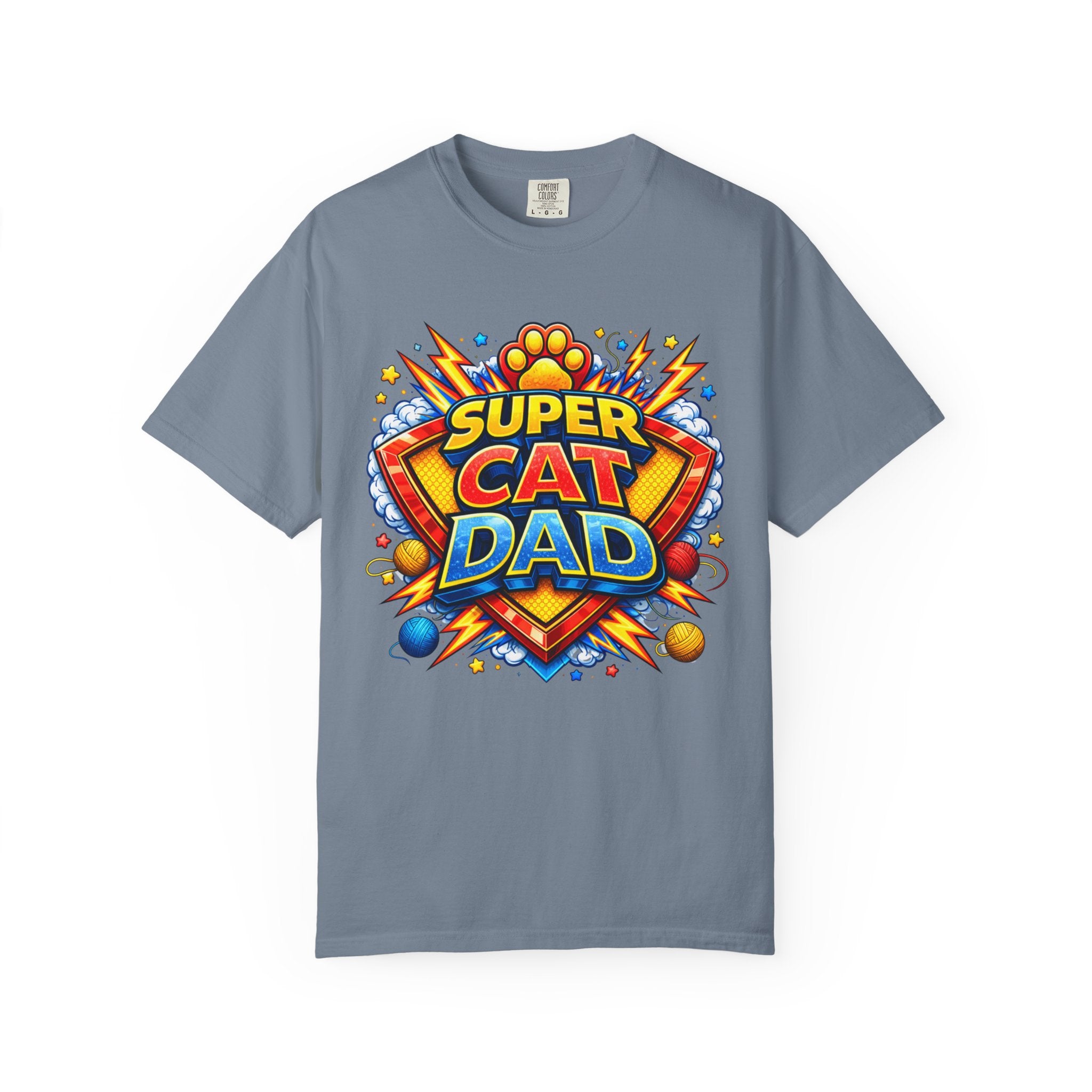 Comfort Colors® Unisex Super Cat Dad T-Shirt