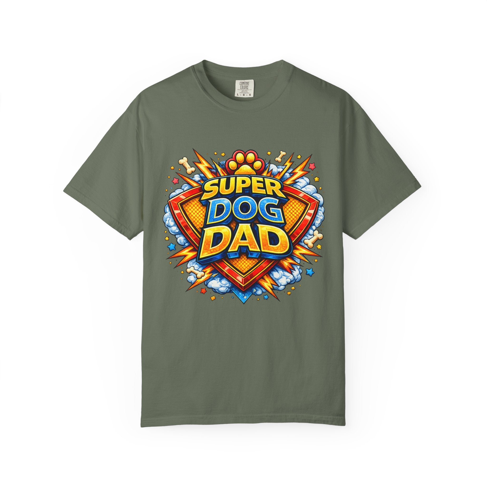 Comfort Colors® Unisex Super Dog Dad T-Shirt