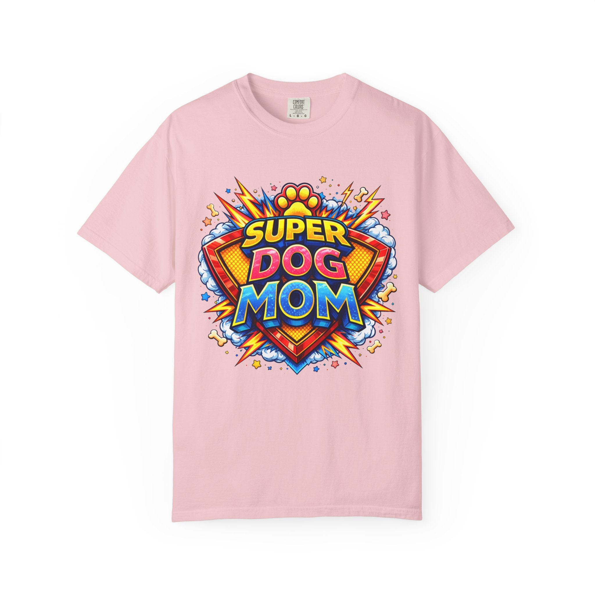 Comfort Colors® Unisex Super Dog Mom T-Shirt