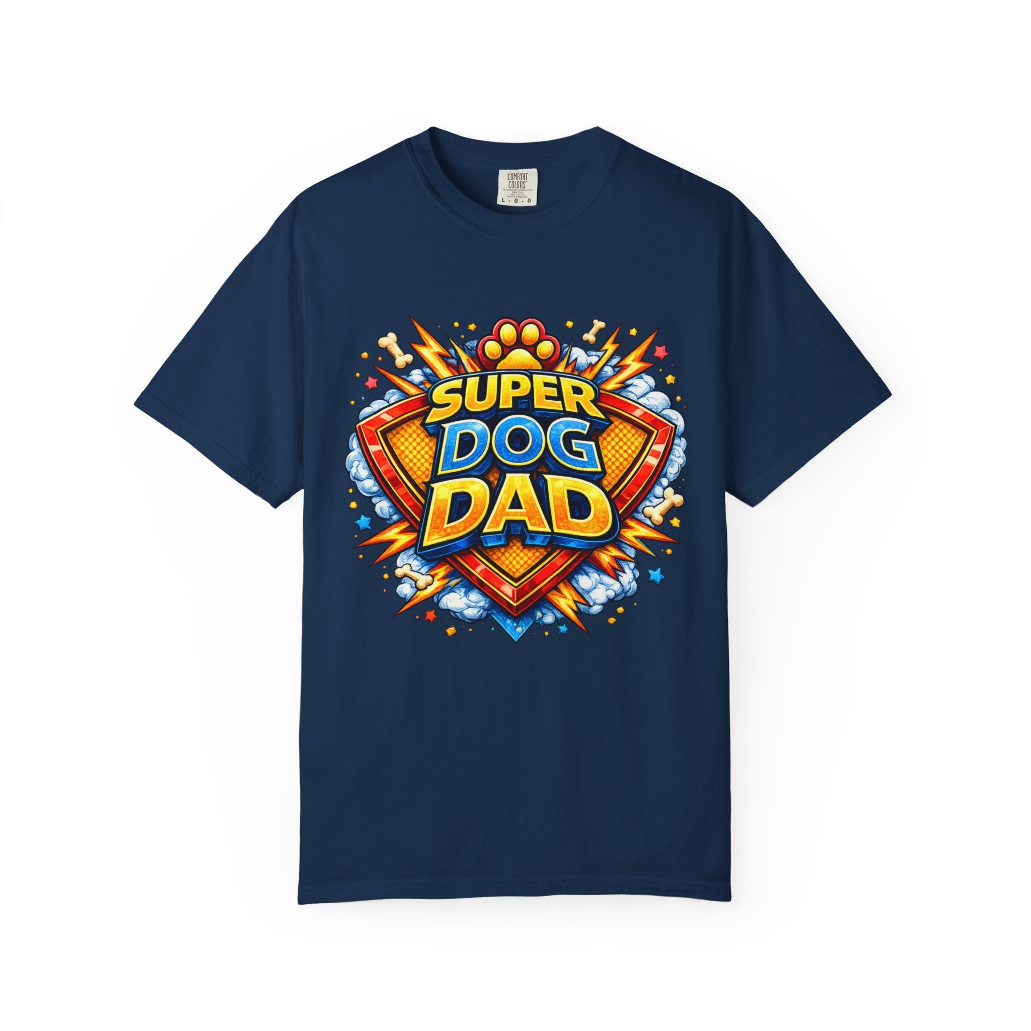 Comfort Colors® Unisex Super Dog Dad T-Shirt
