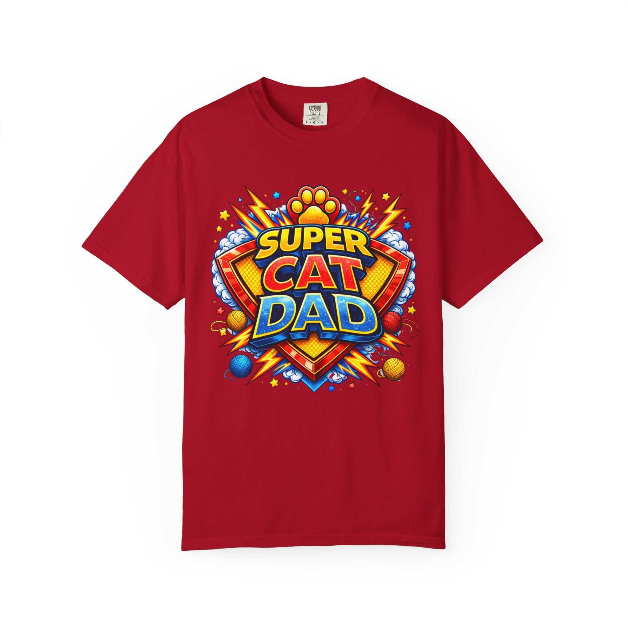Comfort Colors® Unisex Super Cat Dad T-Shirt