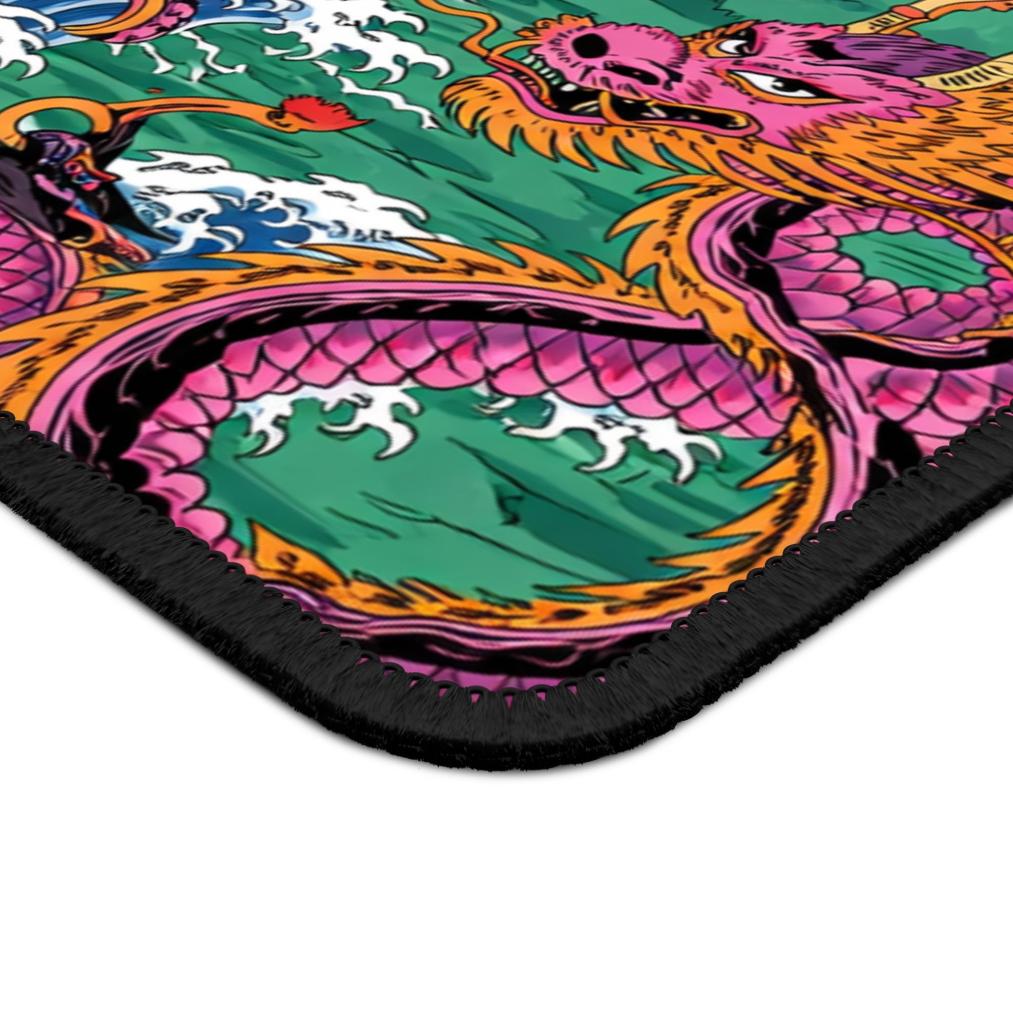 Gaming Mouse Pad Japanese Dragon Warrior