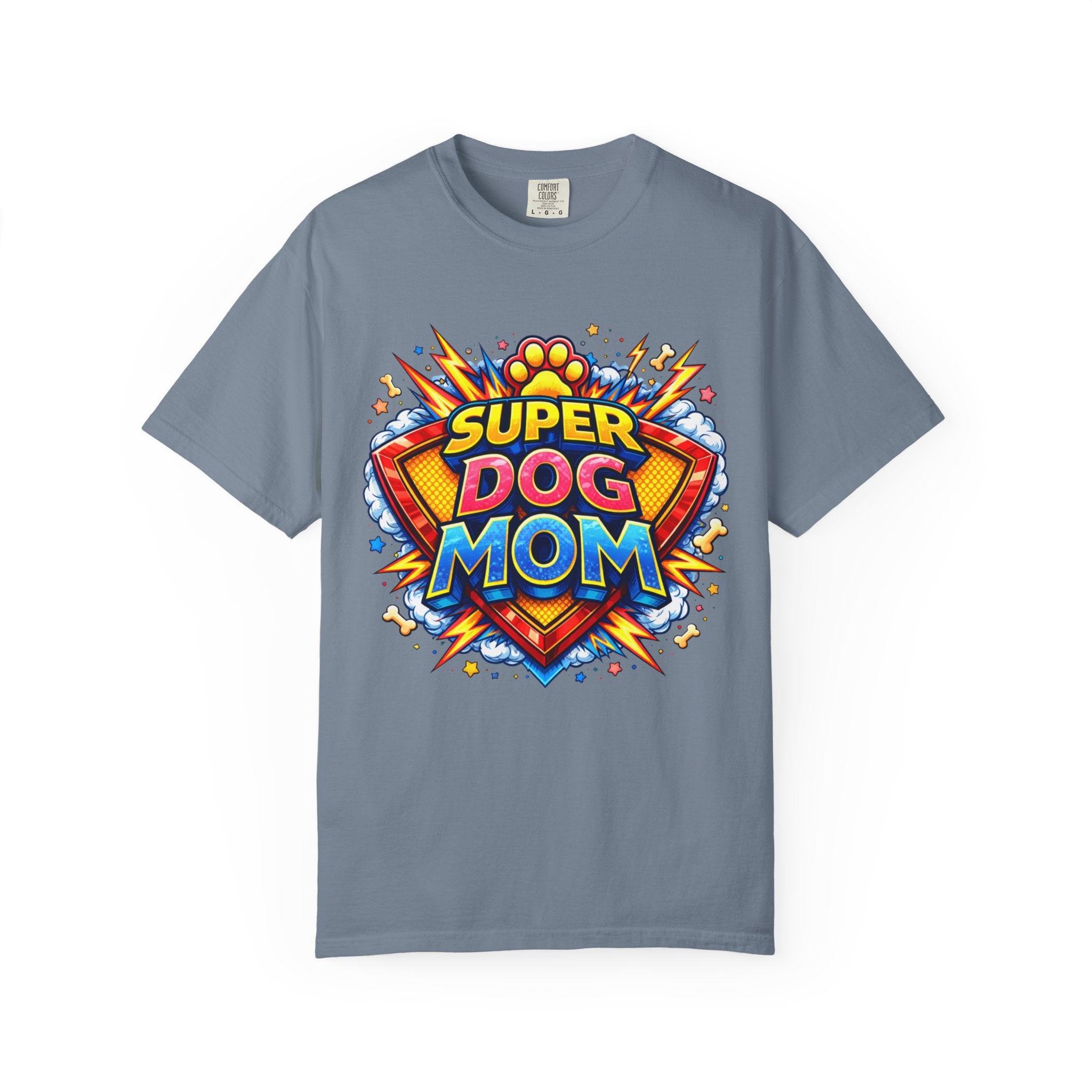 Comfort Colors® Unisex Super Dog Mom T-Shirt
