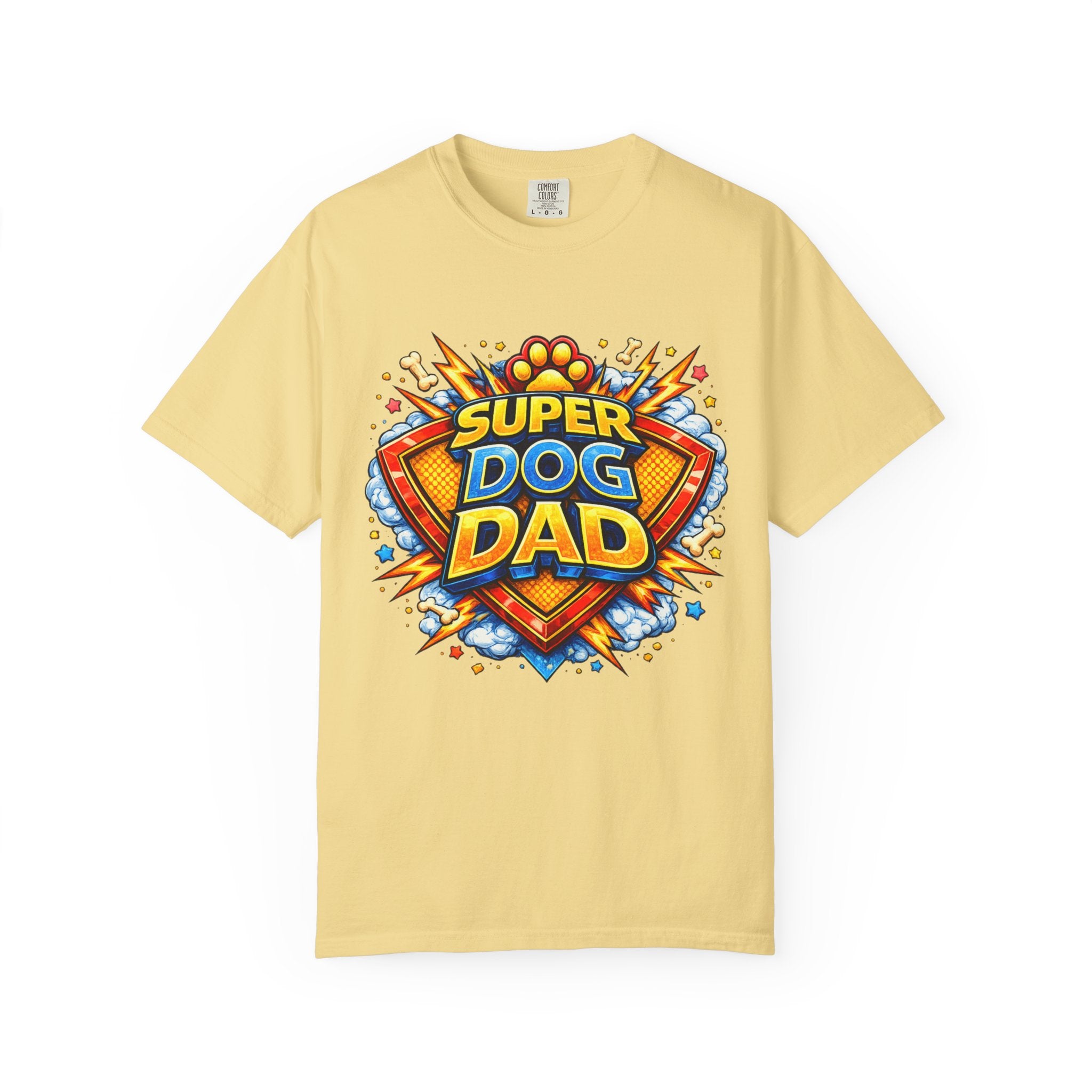 Comfort Colors® Unisex Super Dog Dad T-Shirt