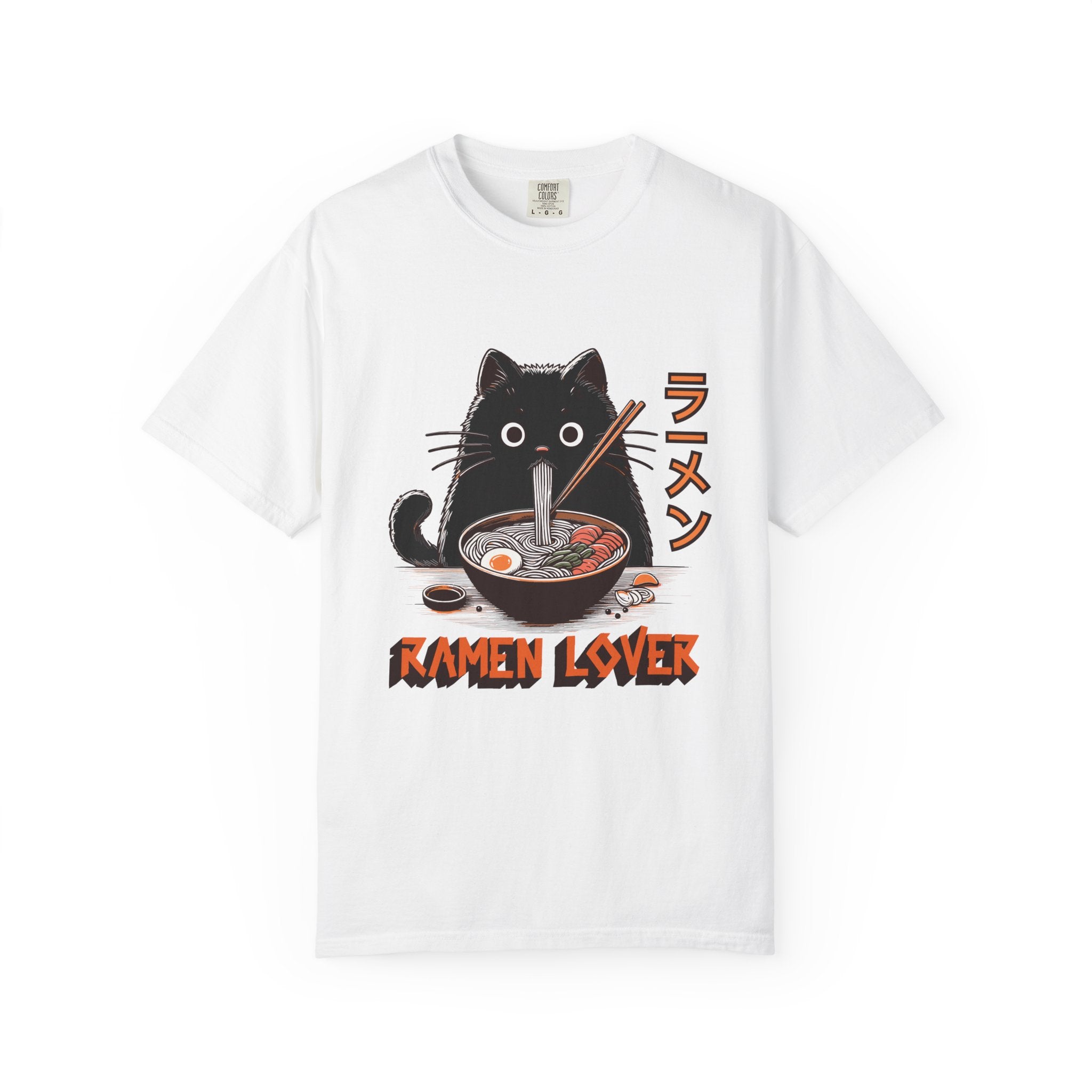 Comfort Colors® Unisex Ramen Lover Cat T-Shirt