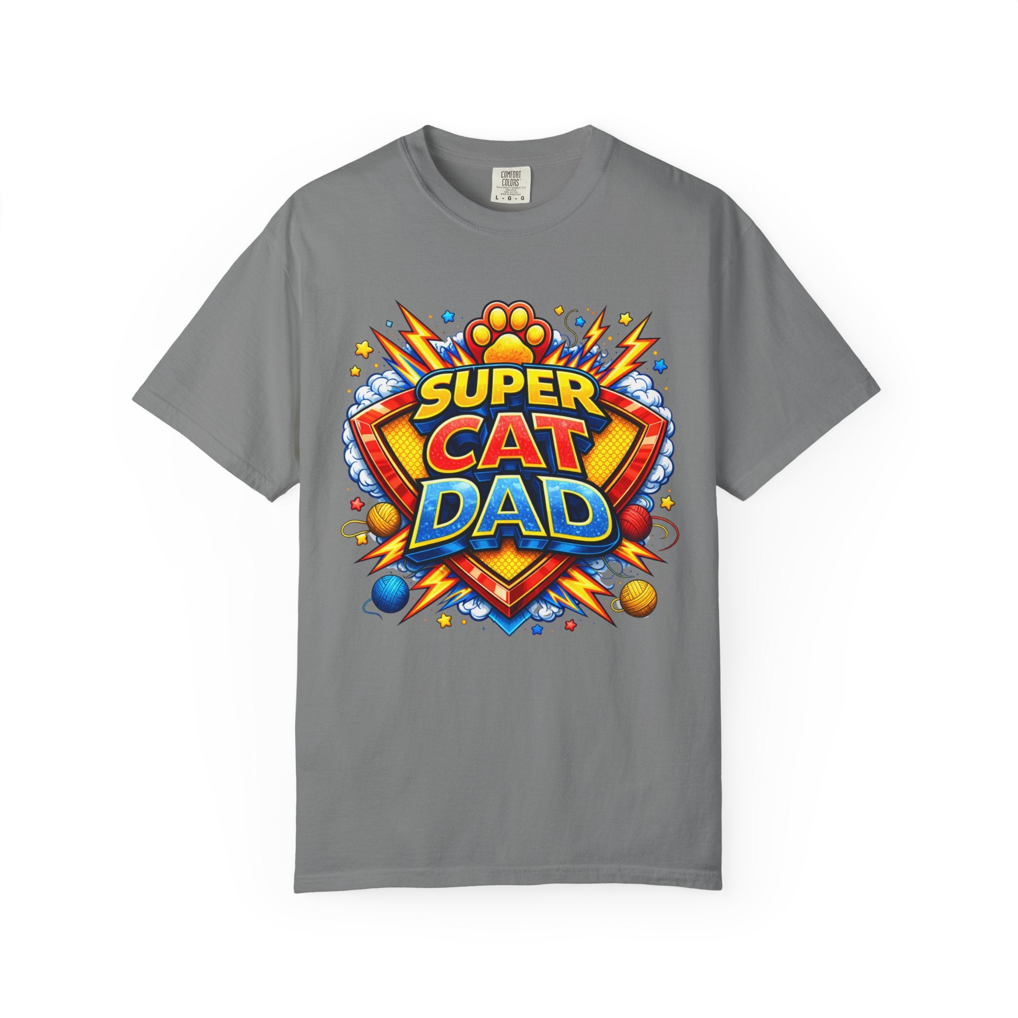 Comfort Colors® Unisex Super Cat Dad T-Shirt
