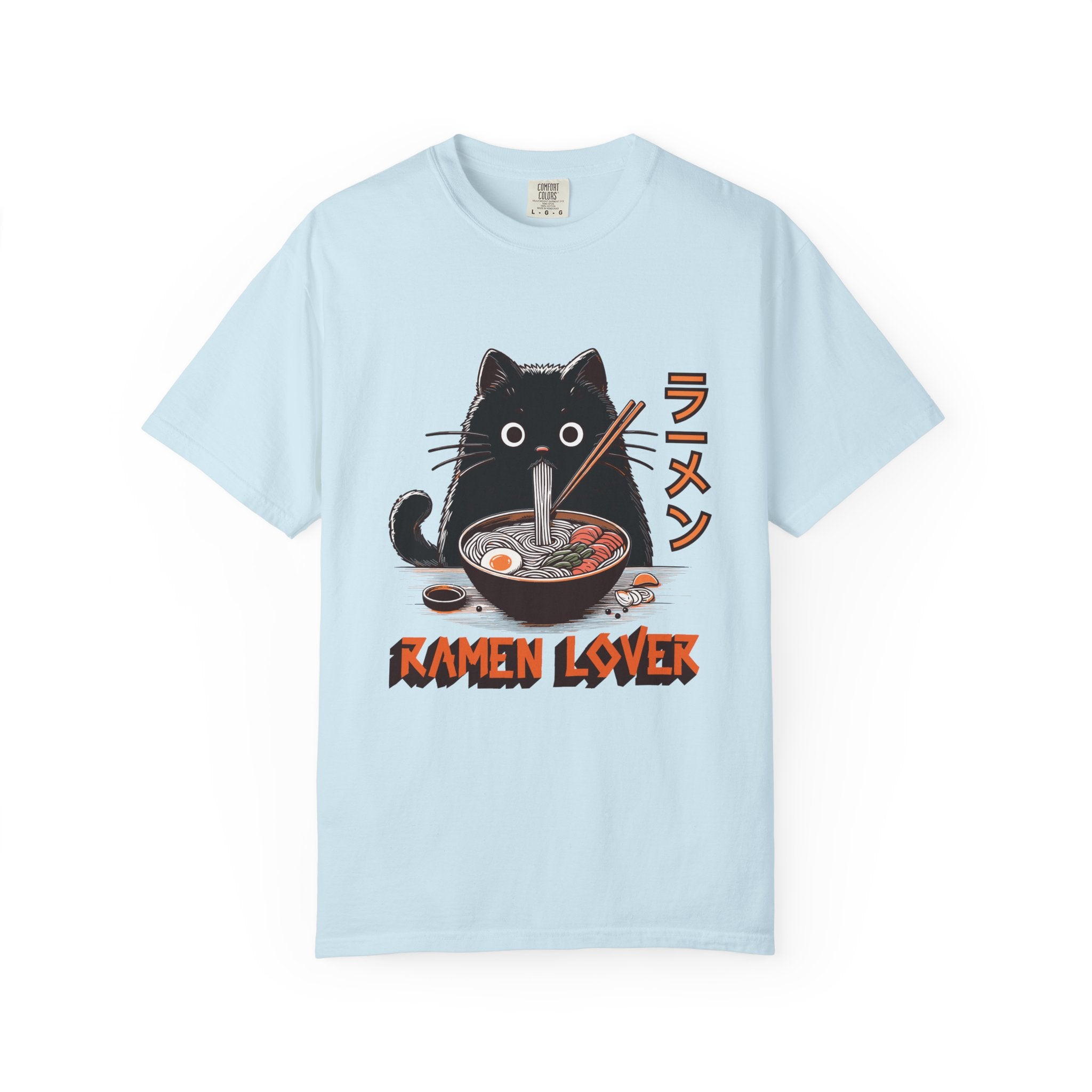 Comfort Colors® Unisex Ramen Lover Cat T-Shirt