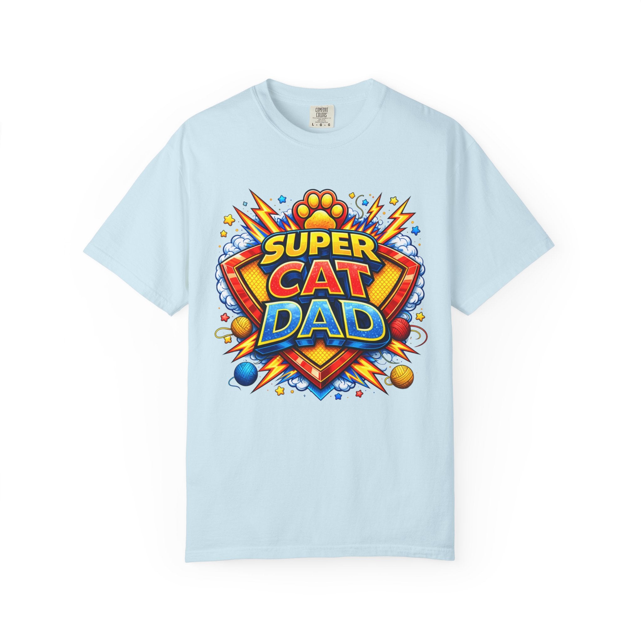 Comfort Colors® Unisex Super Cat Dad T-Shirt