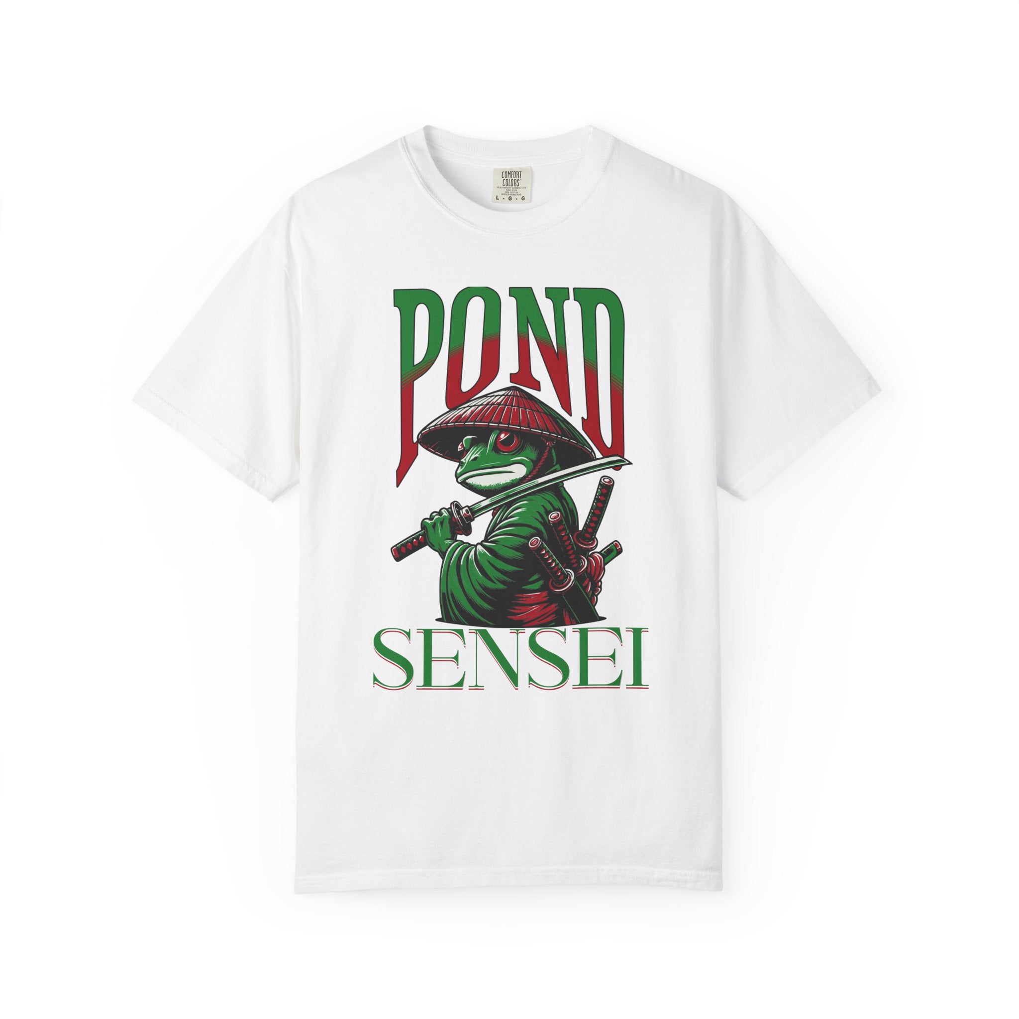 Comfort Colors® Unisex Pond Sensei Samurai Frog T-Shirt
