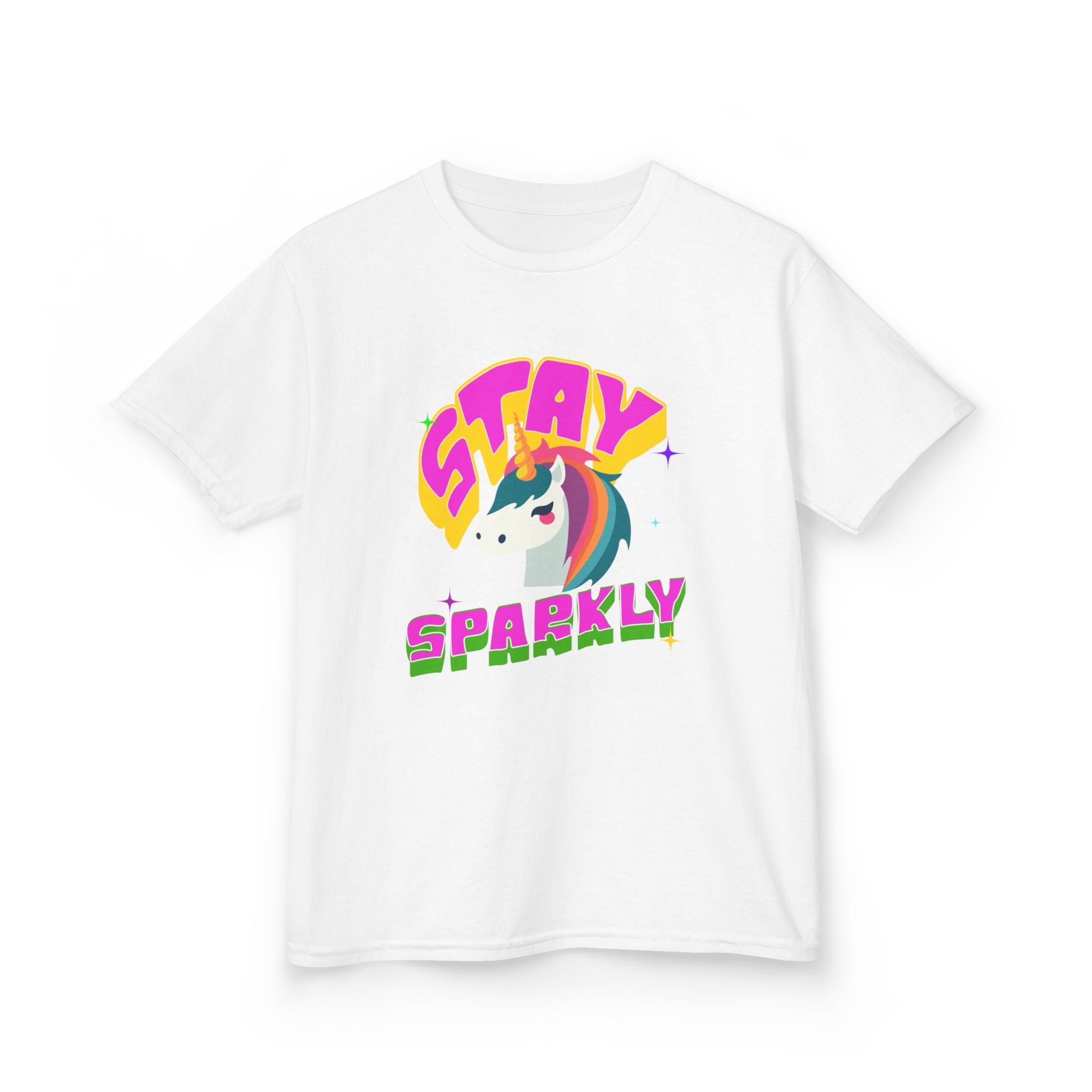 Girl's Unicorn Stay Sparkly T-Shirt