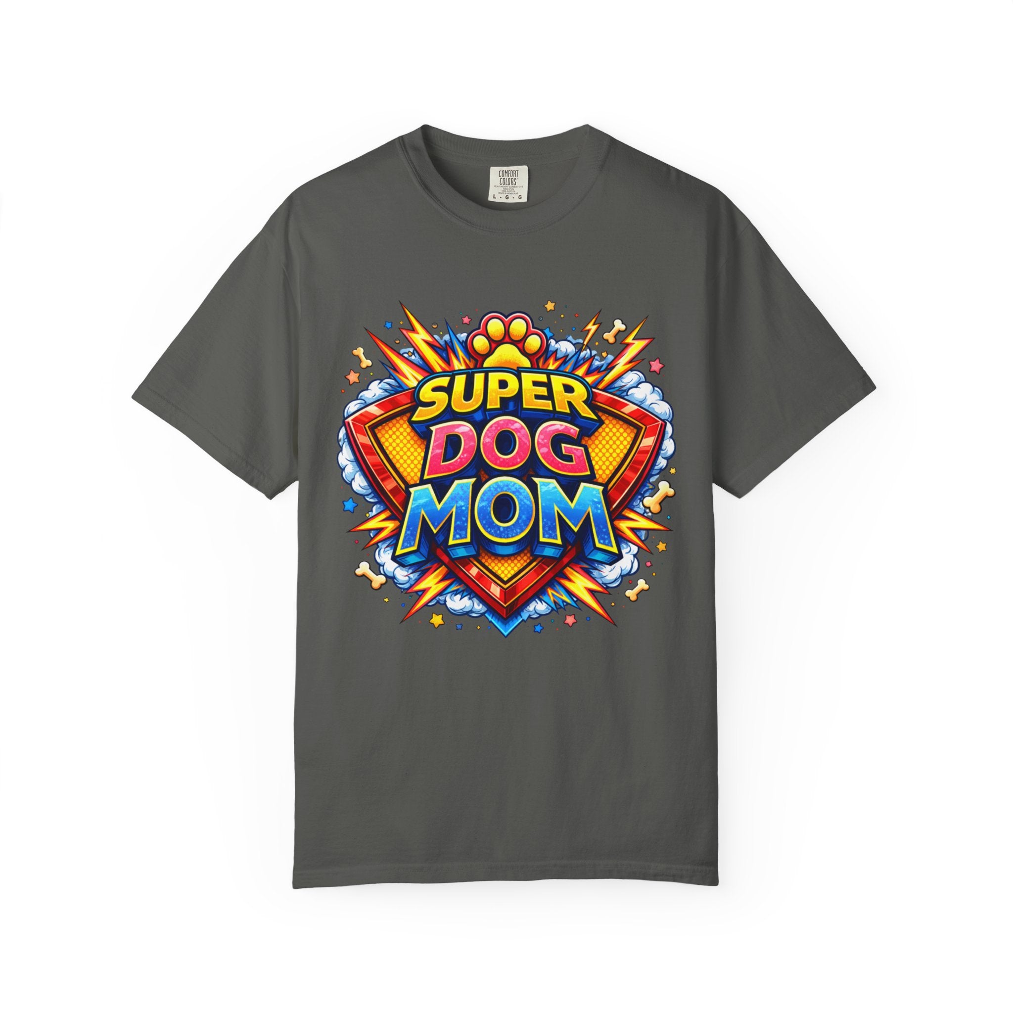 Comfort Colors® Unisex Super Dog Mom T-Shirt