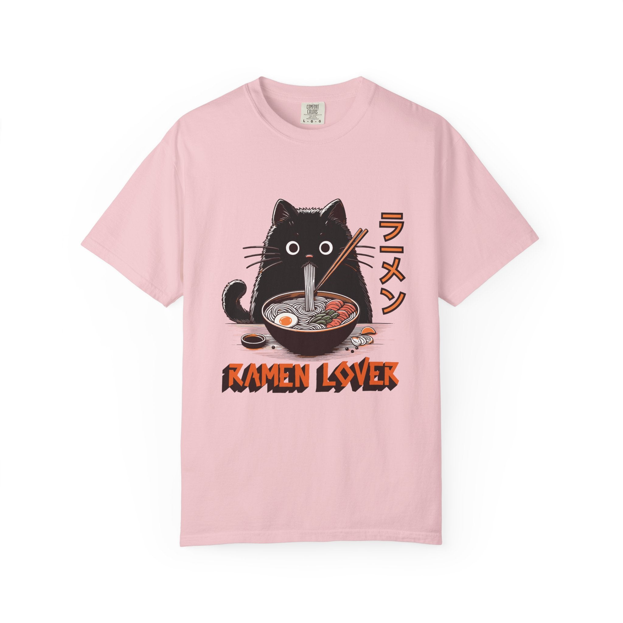 Comfort Colors® Unisex Ramen Lover Cat T-Shirt