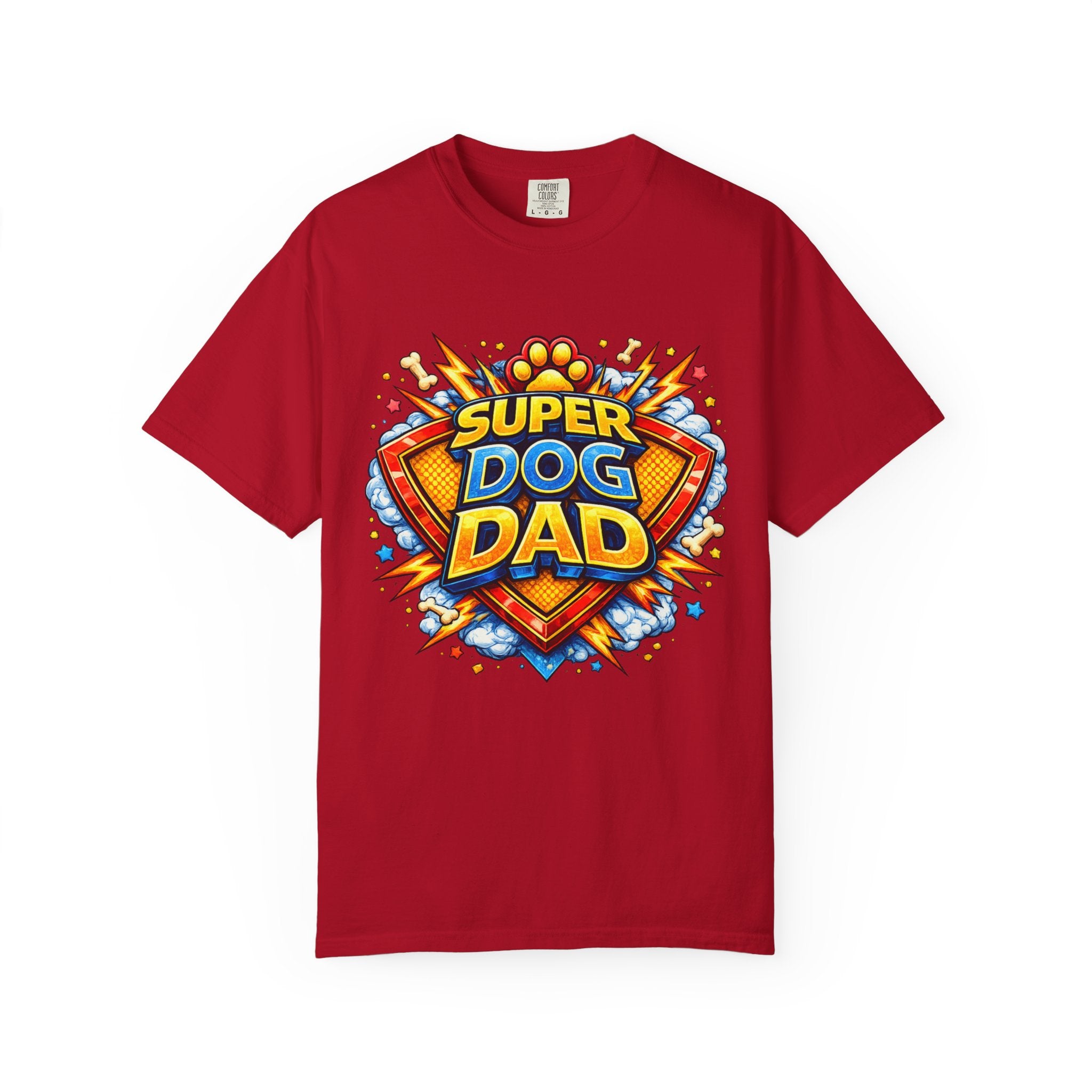 Comfort Colors® Unisex Super Dog Dad T-Shirt