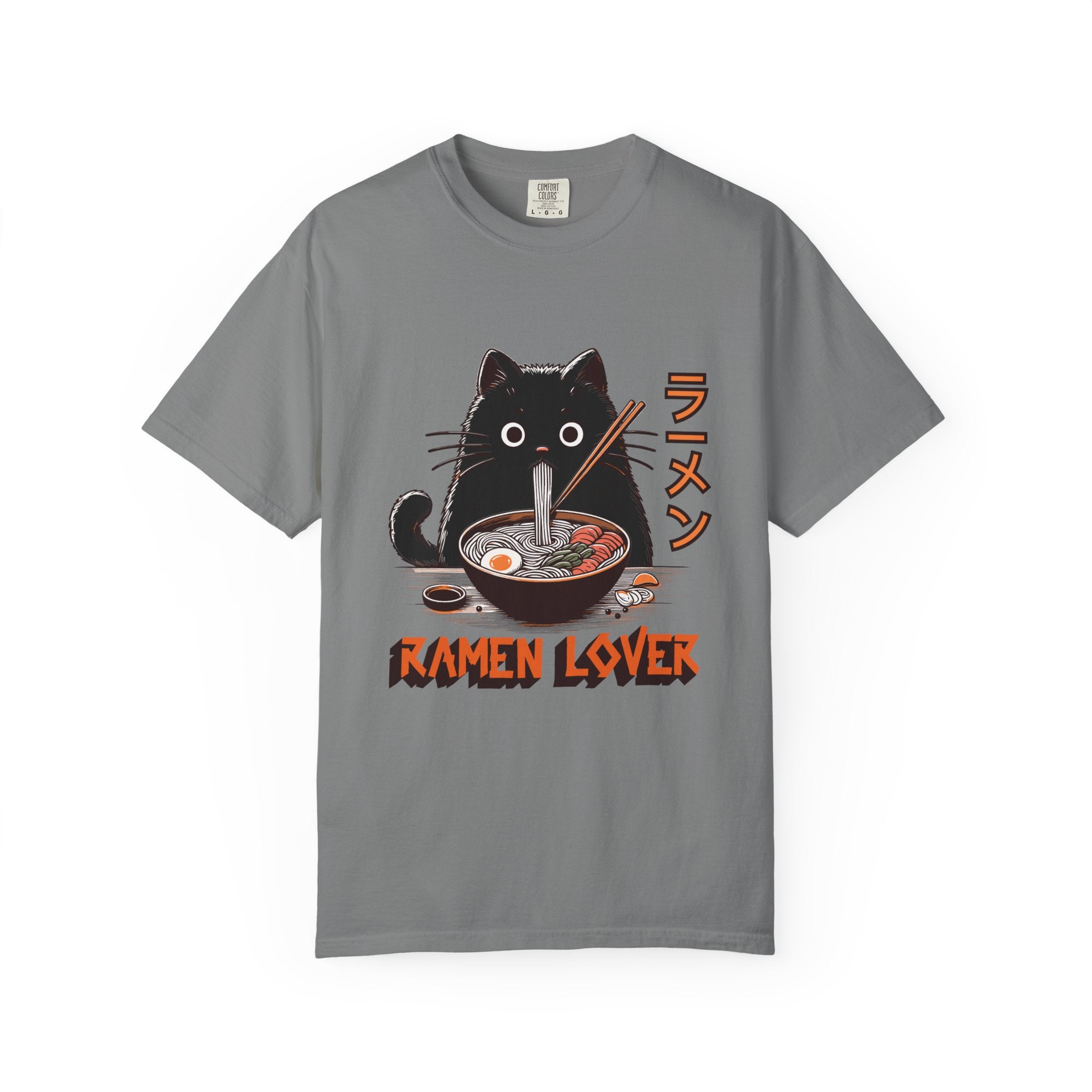 Comfort Colors® Unisex Ramen Lover Cat T-Shirt