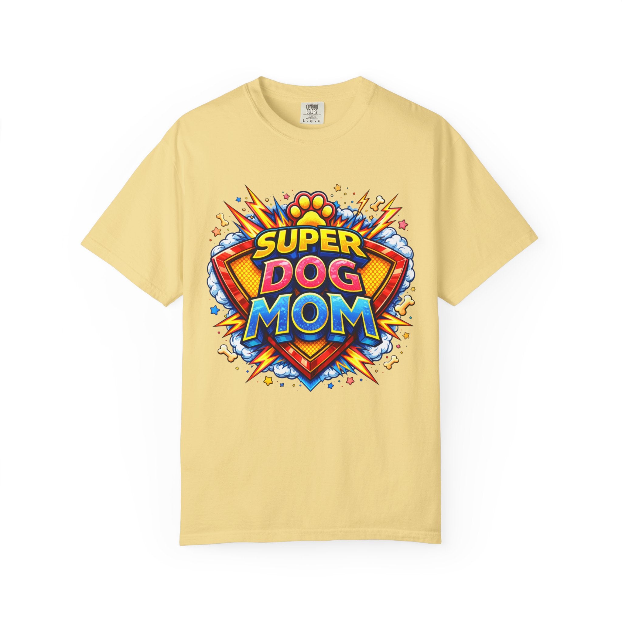 Comfort Colors® Unisex Super Dog Mom T-Shirt