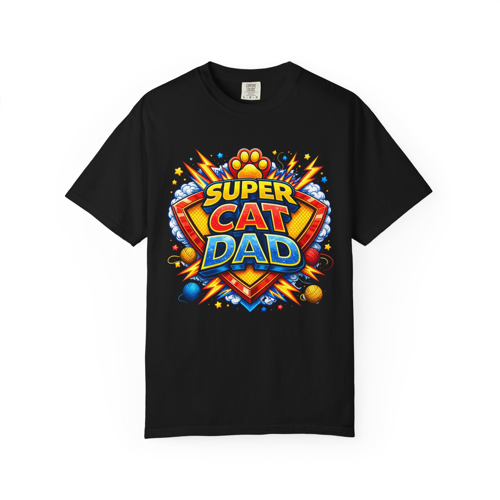Comfort Colors® Unisex Super Cat Dad T-Shirt