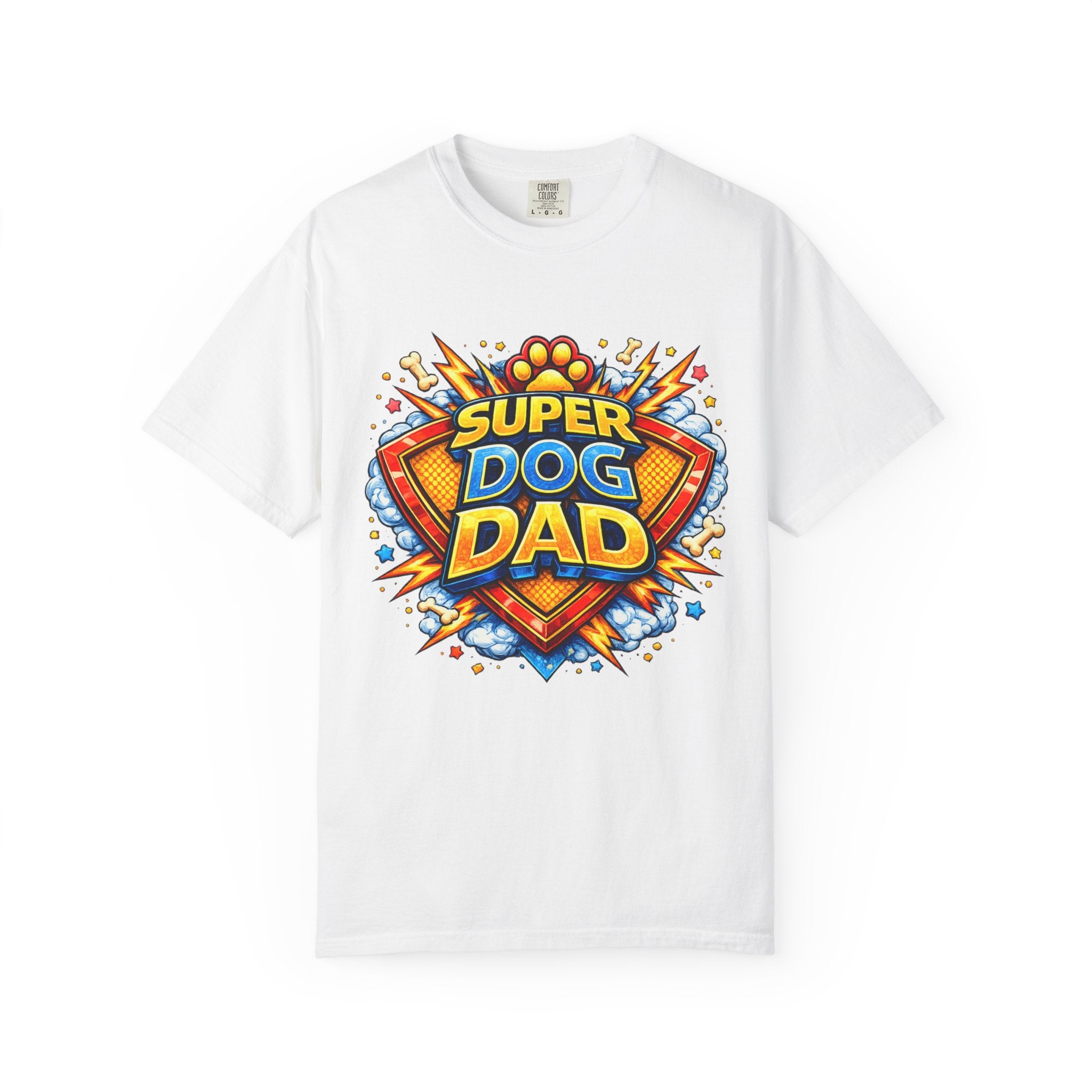 Comfort Colors® Unisex Super Dog Dad T-Shirt