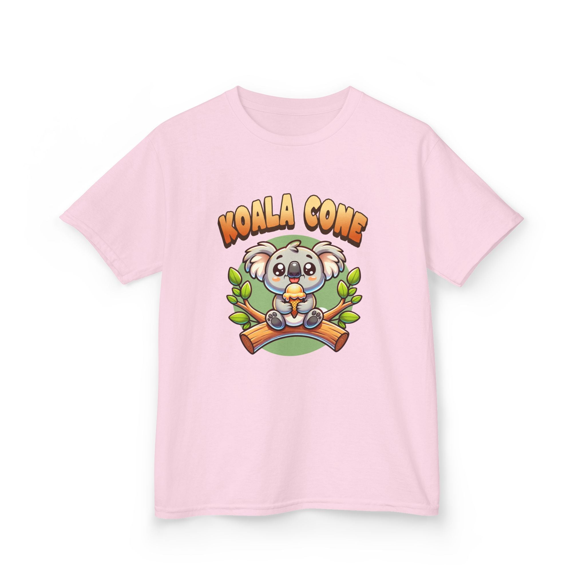 Girl's Cute 'Koala Cone' Cartoon Koala Tee T-Shirt