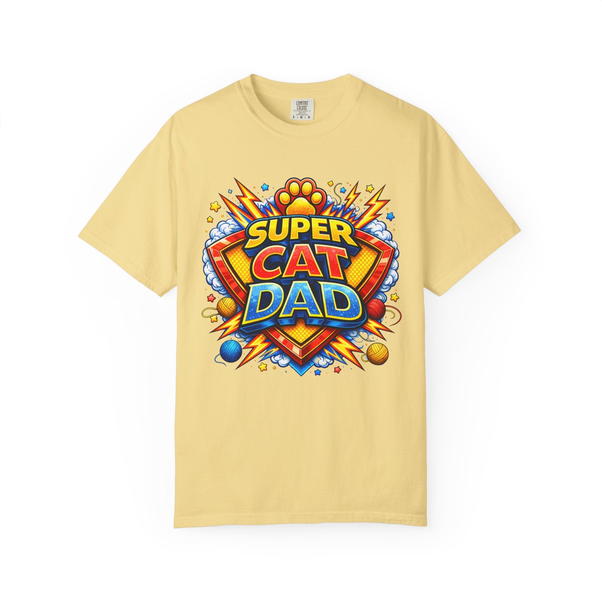 Comfort Colors® Unisex Super Cat Dad T-Shirt