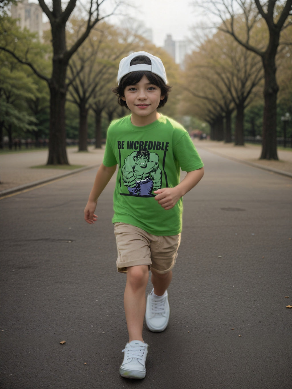 Boy's Marvel Hulk "Be Incredible" Graphic T-Shirt