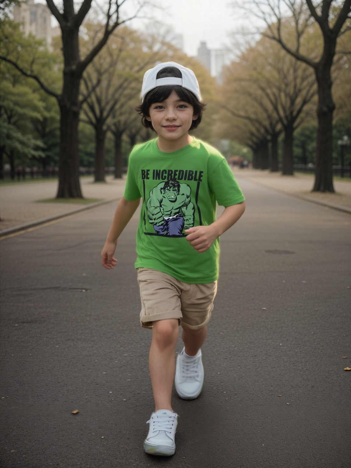 Boy's Marvel Hulk "Be Incredible" Graphic T-Shirt