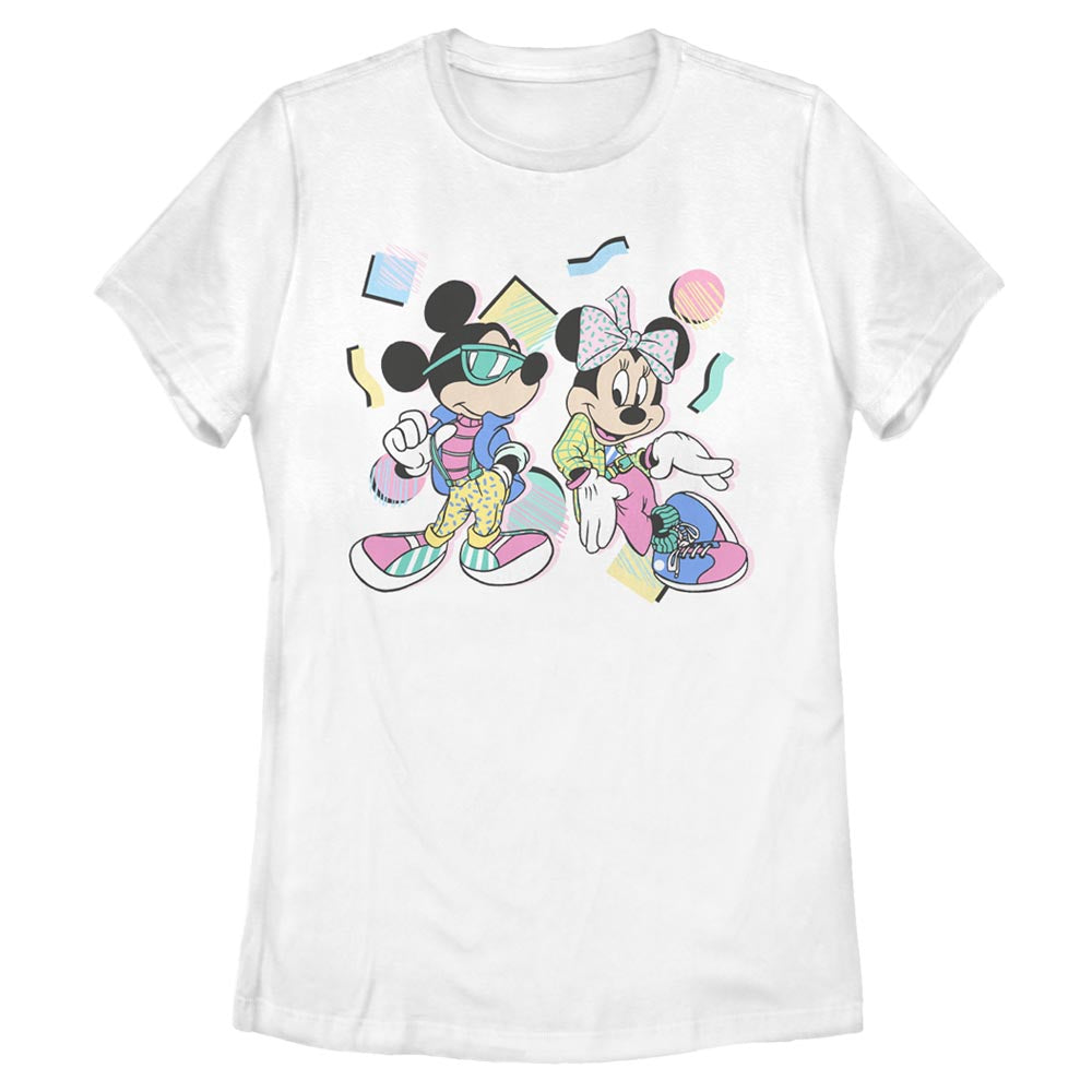 Women's Disney Mickey & Minnie "80s Style" T-Shirt