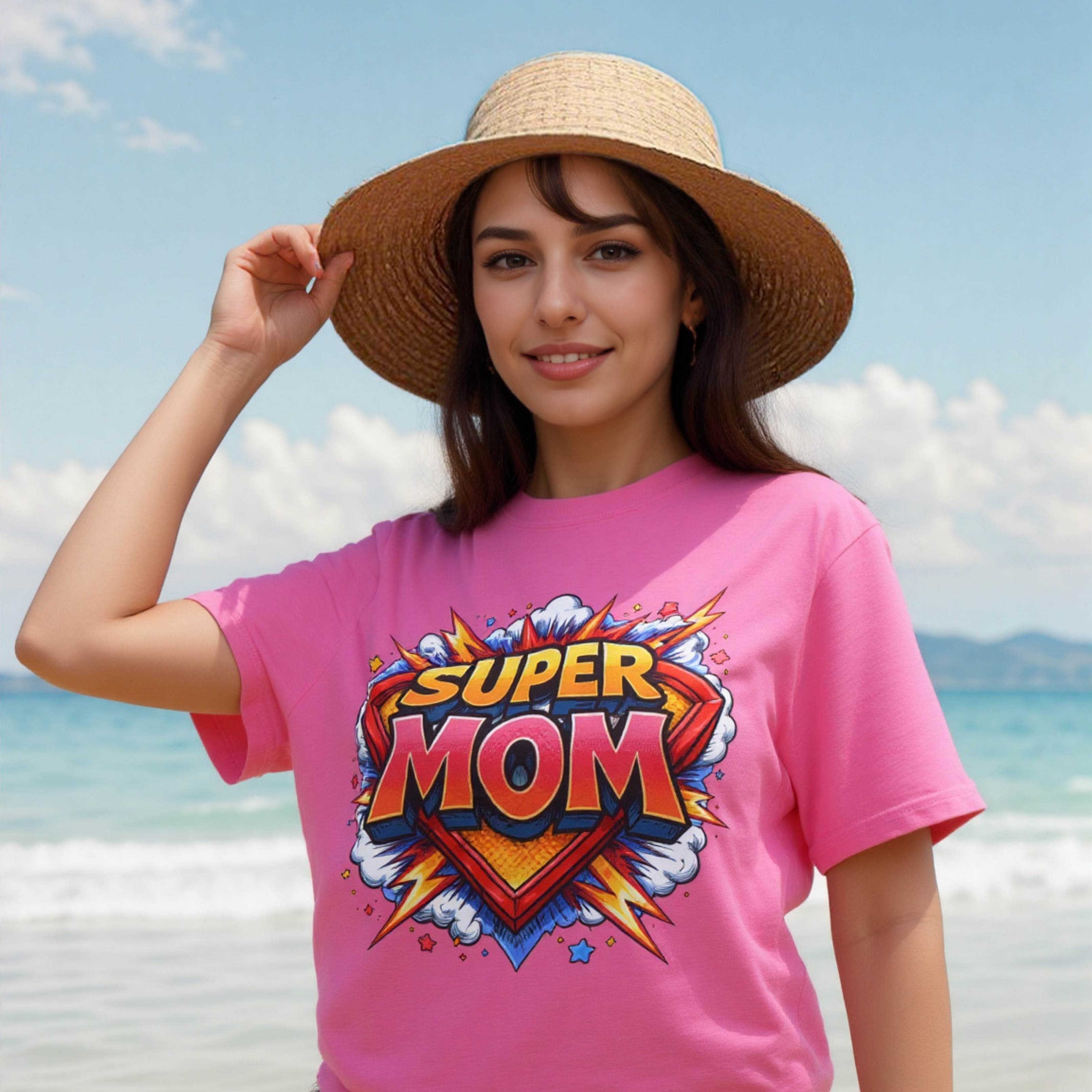 Comfort Colors® Unisex Super Mom T-Shirt
