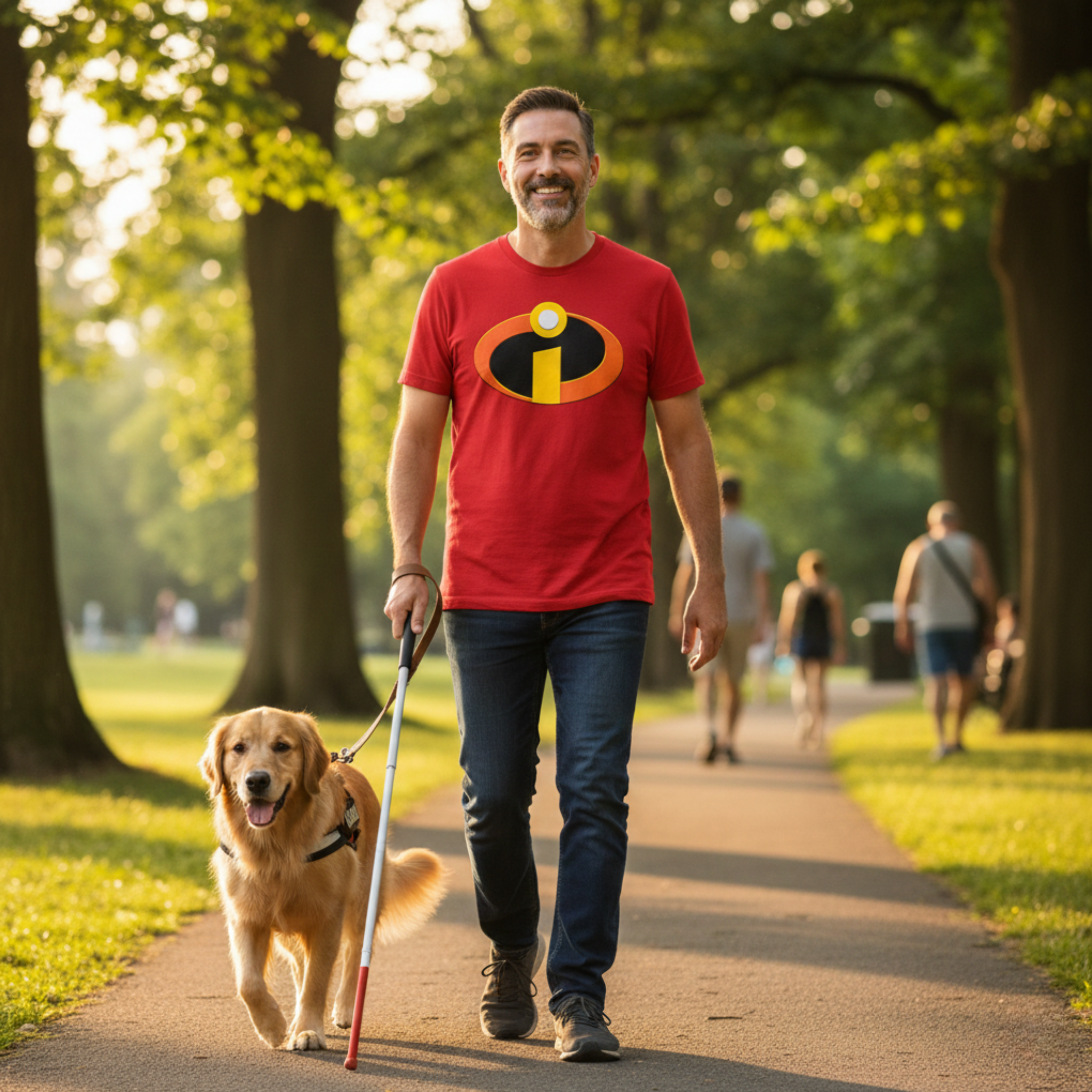Men's Disney Pixar The Incredibles "i" Logo T-Shirt