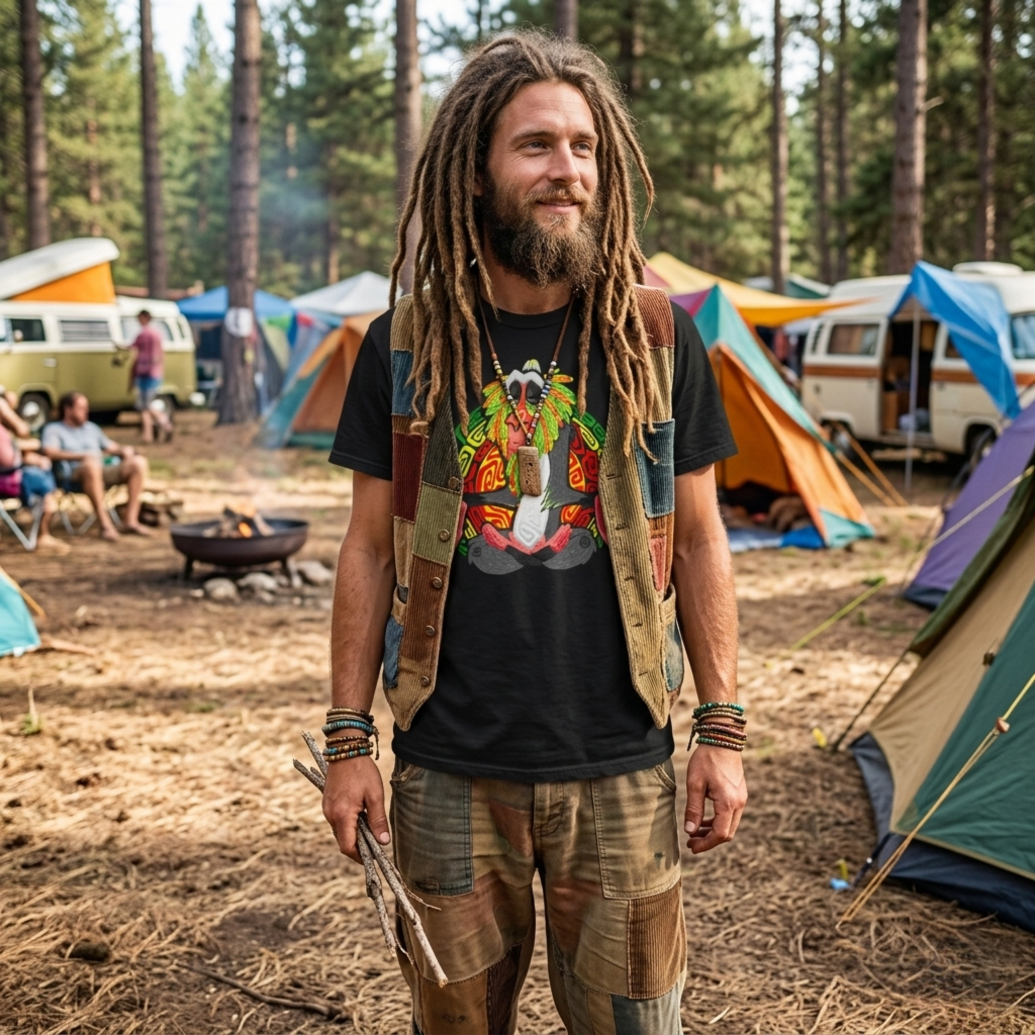 Men's Disney The Lion King "Freaky Rafiki" Zen T-Shirt