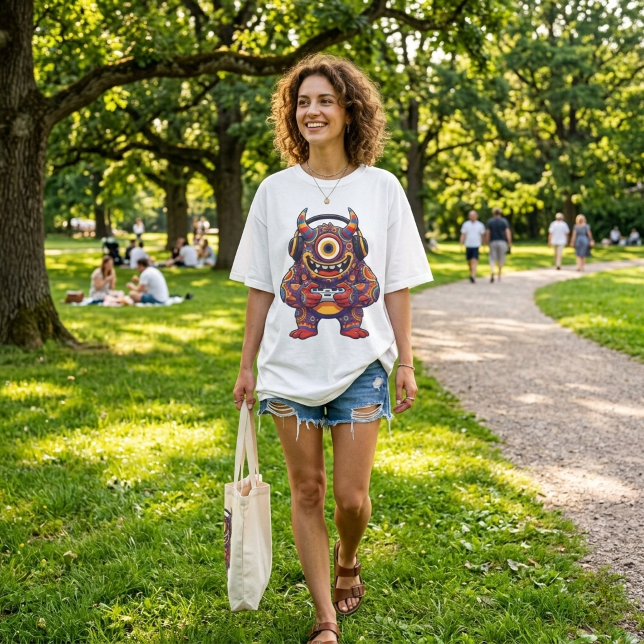 Comfort Colors® Unisex Monster Gamer T-Shirt