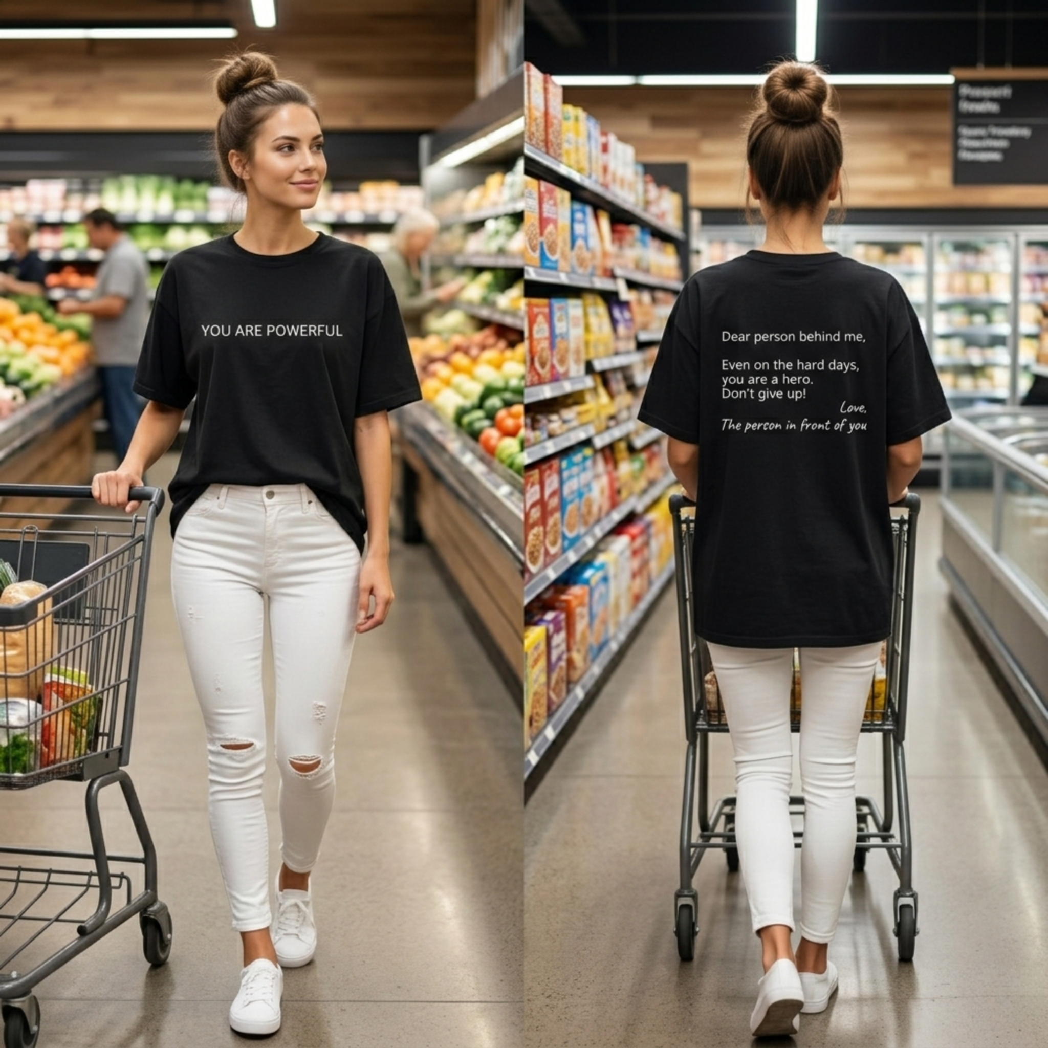 Comfort Colors® Unisex Dear person behind me T-Shirt