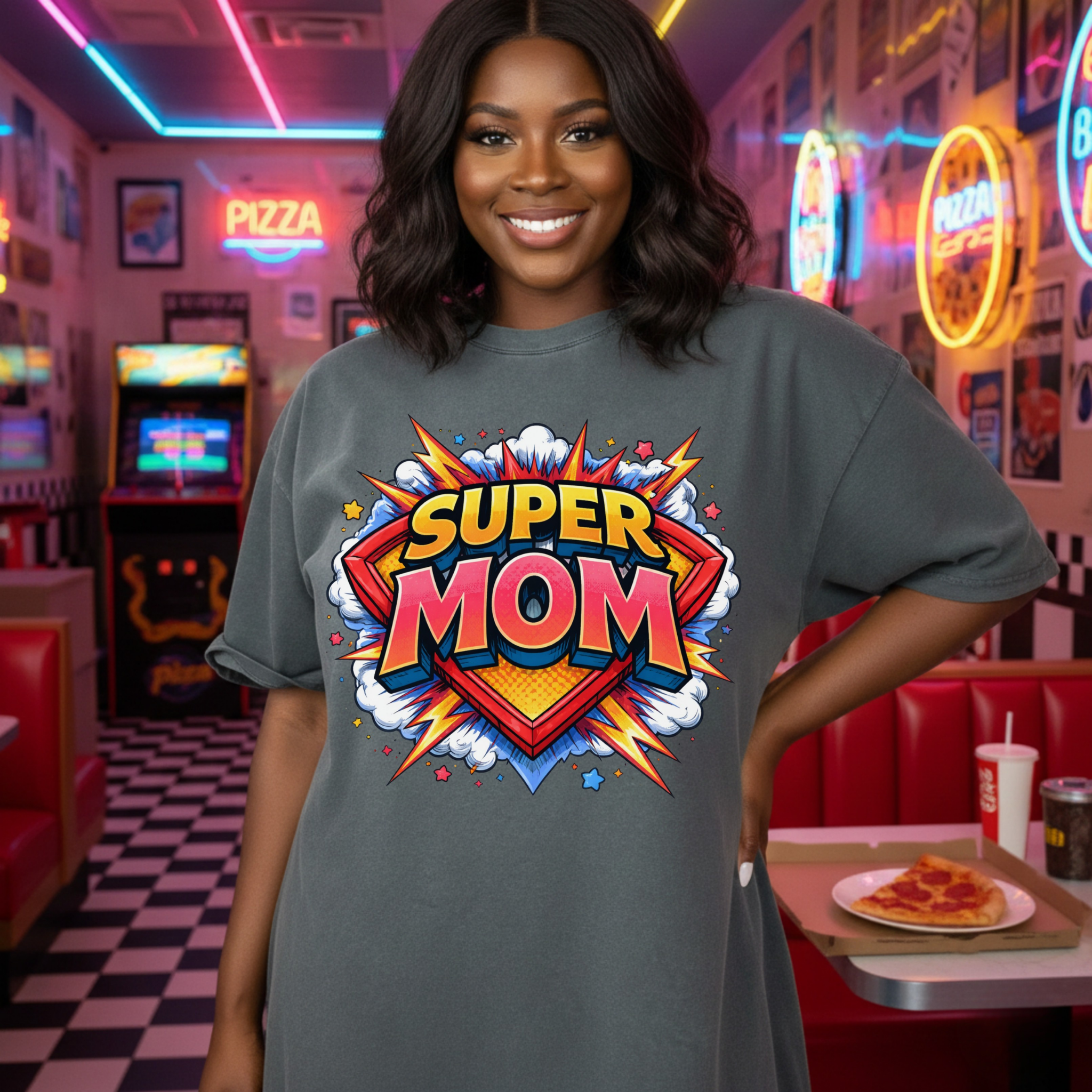 Comfort Colors® Unisex Super Mom T-Shirt