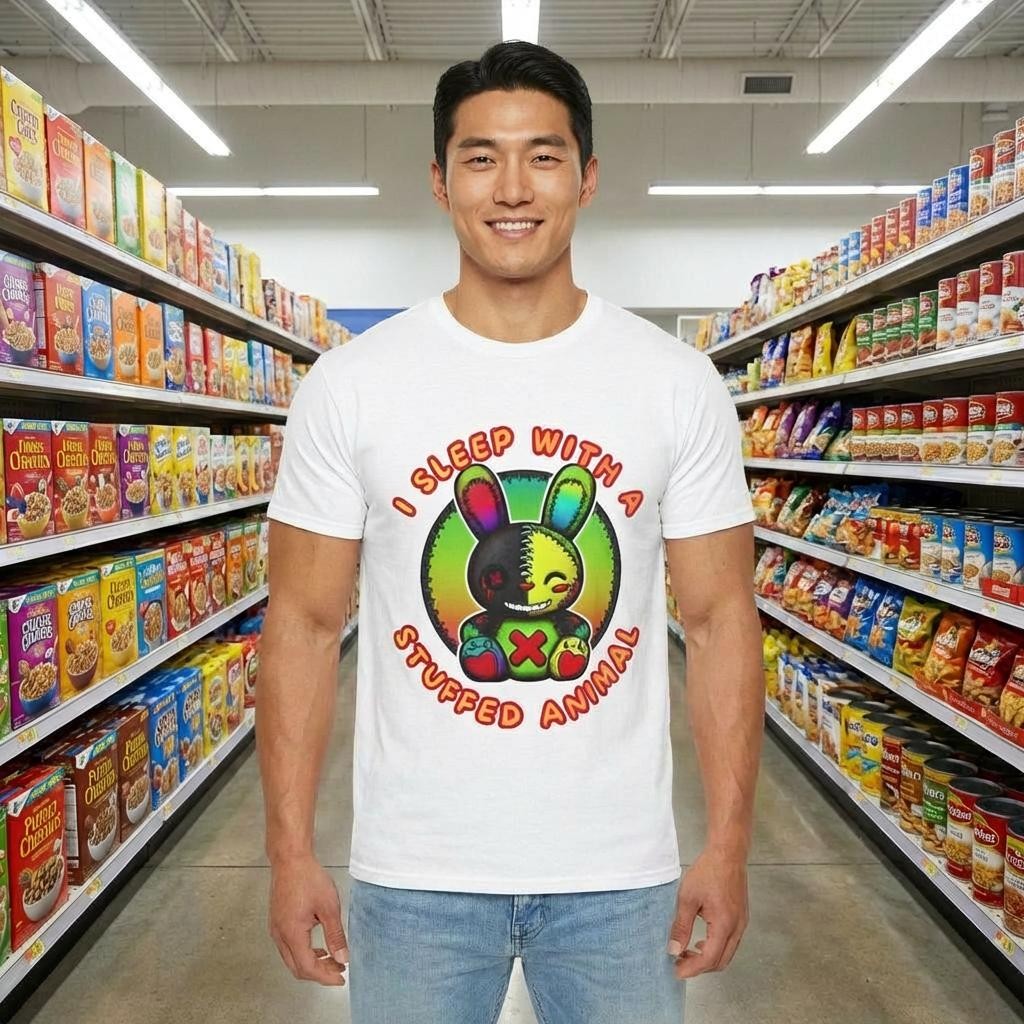 Comfort Colors® Unisex Sleep With A Stuffed Animal Tee