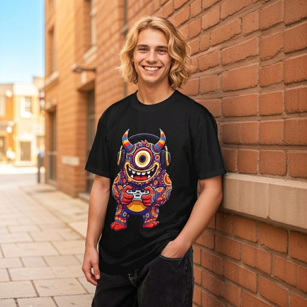 Comfort Colors® Unisex Monster Gamer T-Shirt